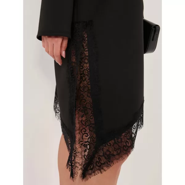  Dámské šaty OCH BELLA TW-SK-BI-24376.31 BLACK 