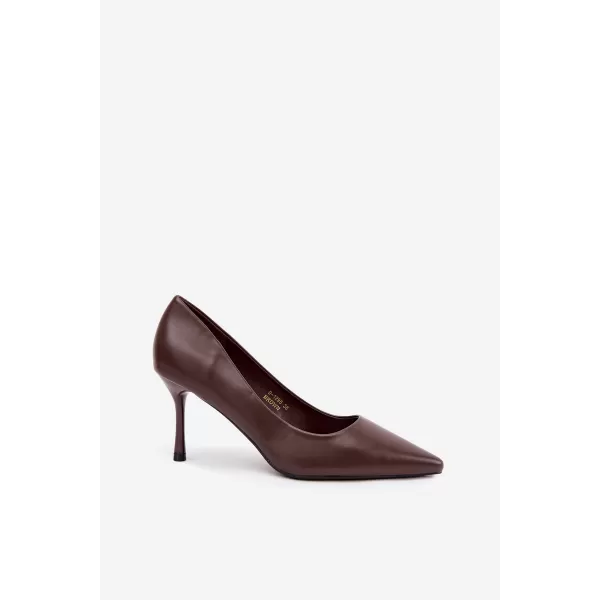  Dámské lodičky BOTO D-1295 BROWN 