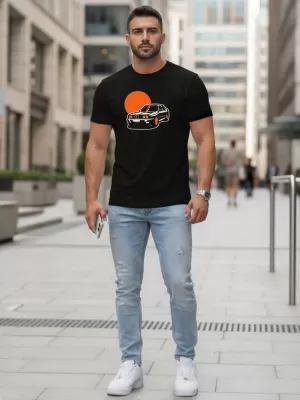 Pásnké triko DSTREET ČERNÁ