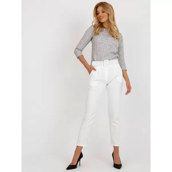  Dámské kalhoty ITALY MODA DHJ-SP-12787.21X ECRU 