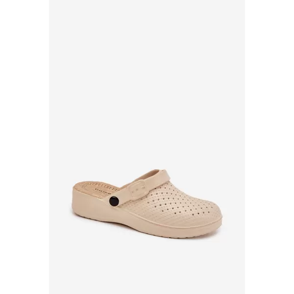  Dámské pantofle BOTO 25SD11-8981 BEIGE 