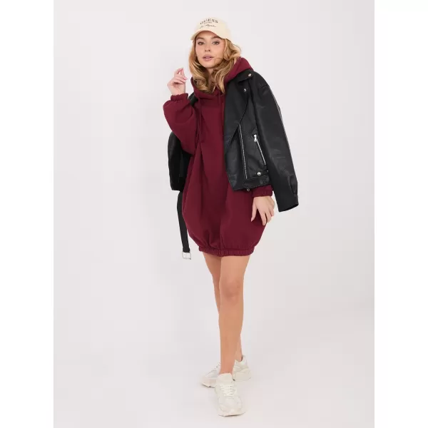  Dámská mikina FACTORY PRICE WT-BL-A1461.70 BURGUNDY 