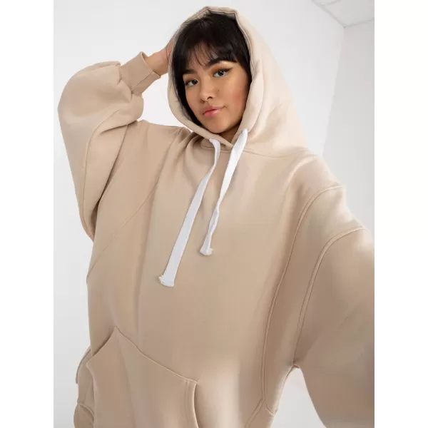  Dámská mikina EX MODA EM-BL-694.20X BEIGE 