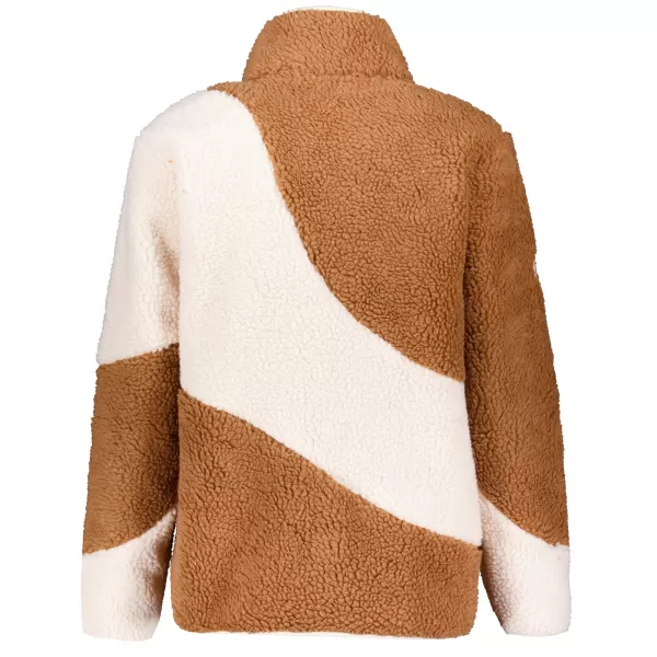  Dámská fleece mikina ALTISPORT IVONA BÉŽOVÁ 