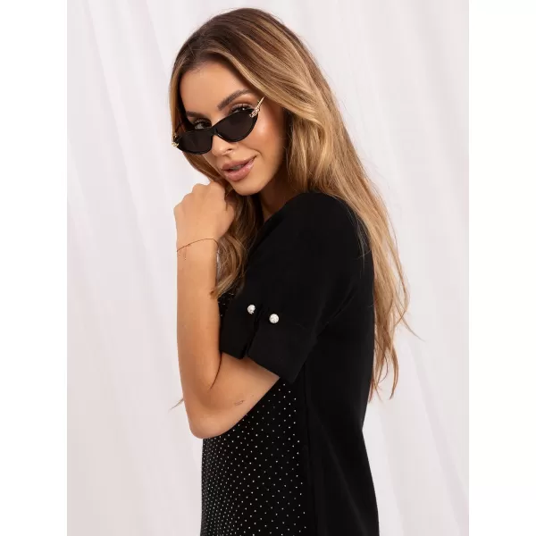  Dámské šaty ITALY MODA IR-SK-QF1776.76 BLACK 