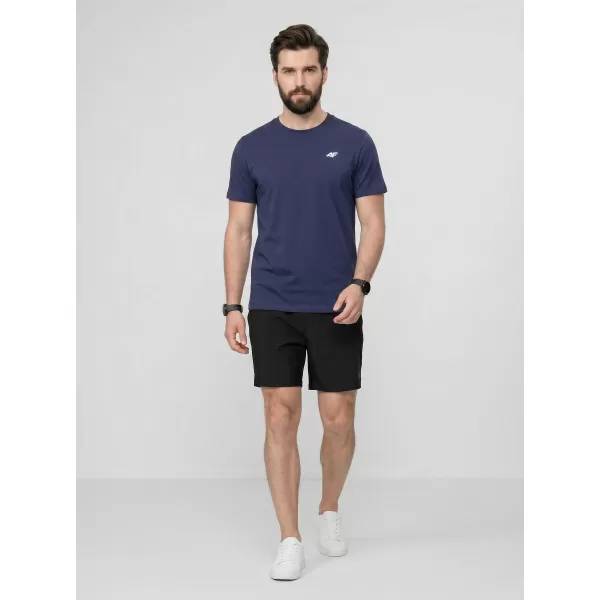  Pánské funkční triko 4F 4FWAW25TFTSM1526 DENIM 