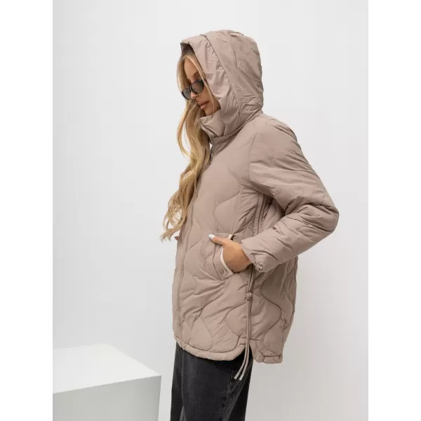  Dámská bunda FACTORY PRICE MBM-KR-2319.37 BEIGE 