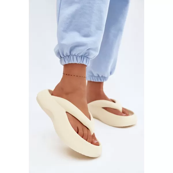  Dámské žabky BOTO SS-125 BEIGE 