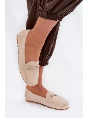Dámské mokasíny BOTO 6358 BEIGE
