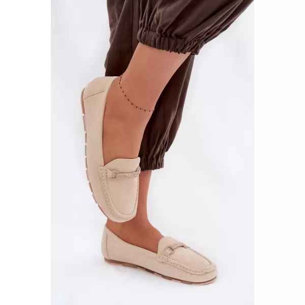  Dámské mokasíny BOTO 6358 BEIGE 