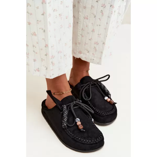  Dámské pantofle BOTO 5002 BLACK 