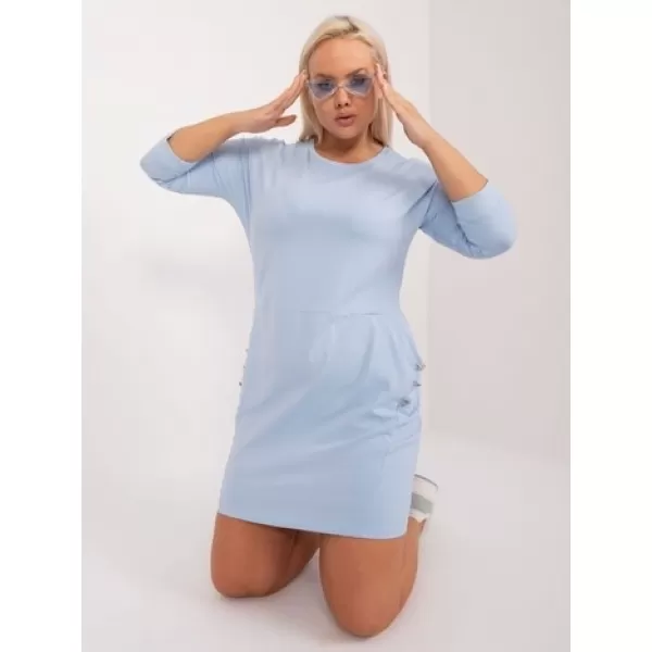  Dámské šaty RELEVANCE RV-SK-9390.32 LIGHT BLUE 