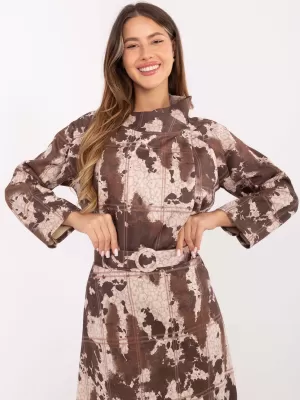 Dámská mikina ITALY MODA IT-BL-21613-3.85 KHAKI