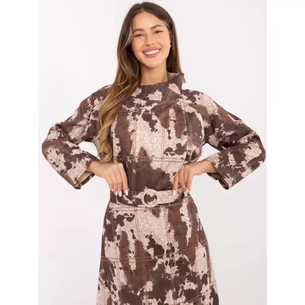  Dámská mikina ITALY MODA IT-BL-21613-3.85 KHAKI 
