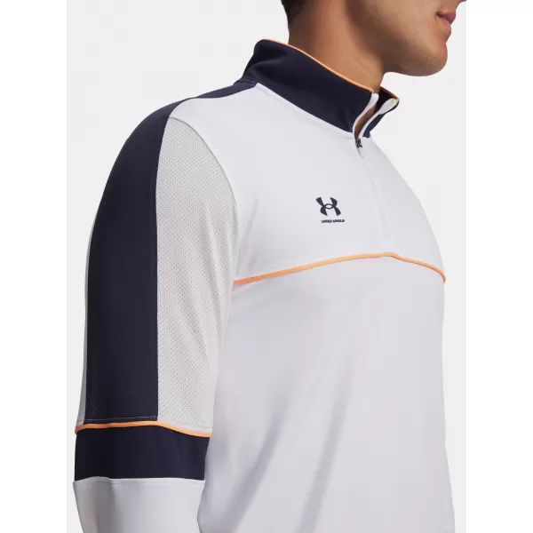 Pánské triko UNDER ARMOUR M CHALLENGER TRAINING QZ 6004043-100 BÍLÁ 