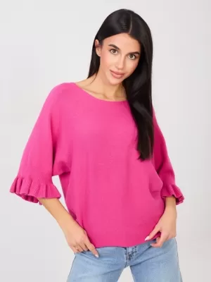 Dámský svetr ITALY MODA IT-SW-99244.65 FUCHSIA