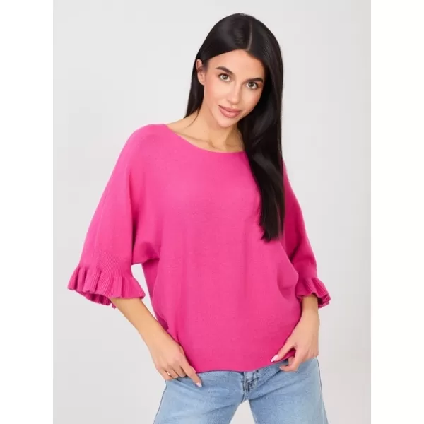 Dámský svetr ITALY MODA IT-SW-99244.65 FUCHSIA 