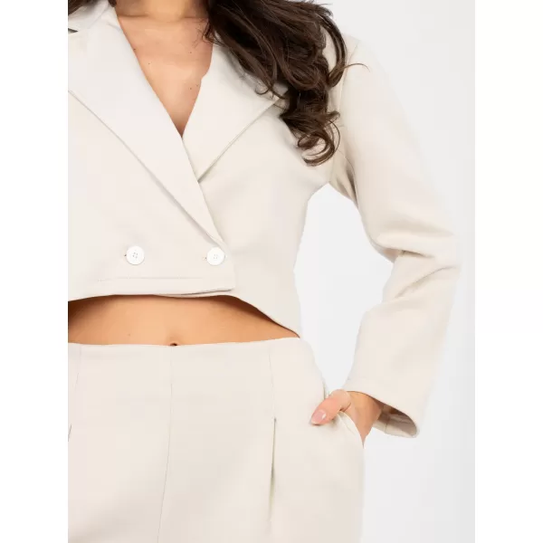  Dámský komplet RUE PARIS IT-KMPL-22255.20 BEIGE 