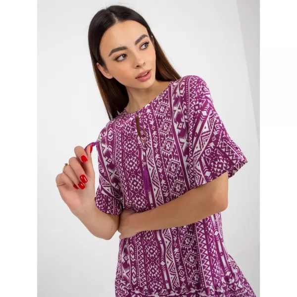  Dámské šaty SUBLEVEL D73771M30306C VIOLET 