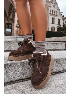 Dámské boty BIG STAR SHOES UU274188 BROWN/BEIGE SHADOWS