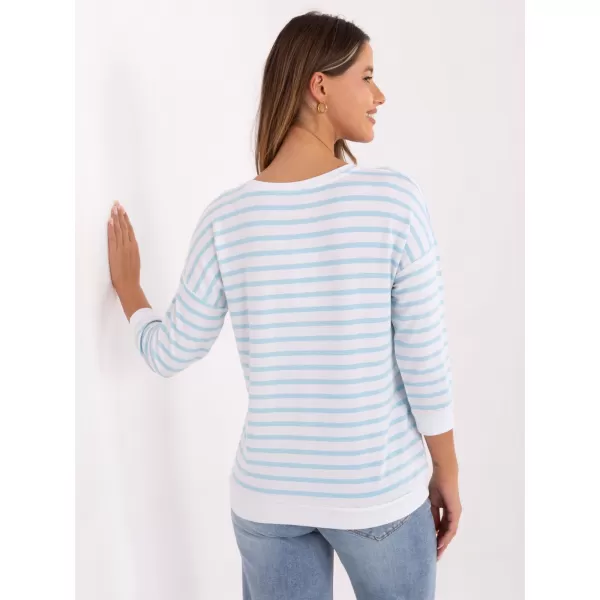  Dámská halenka RELEVANCE RV-BZ-A790.47 WHITE-BLUE 