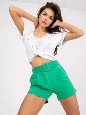 Dámské kraťasy ITALY MODA DHJ-SN-15776.01P GREEN