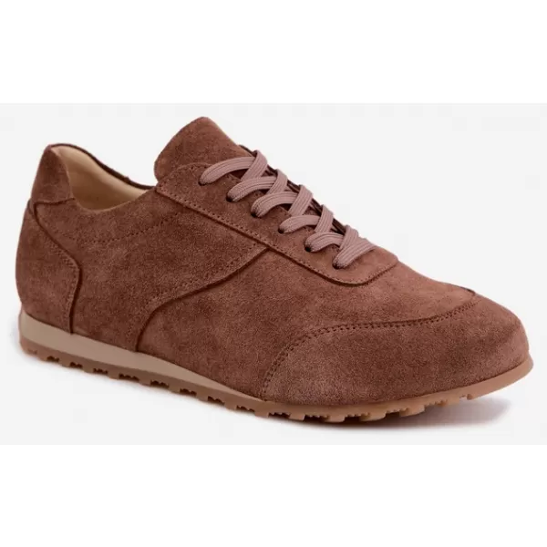  Dámské tenisky ZAZOO N1422 BROWN 