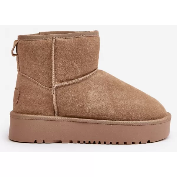  Dámské sněhule BOTO NN605 KHAKI 