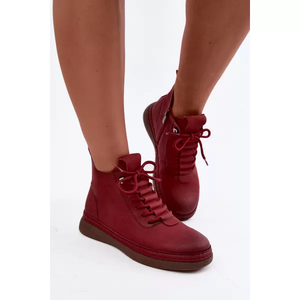  Dámské kotníkové boty ARTIKER 59C1119 BORDEAUX 