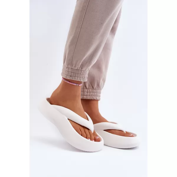  Dámské žabky BOTO SS-125 WHITE 