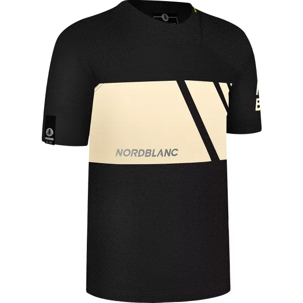  Pánské funkční cyklo tričko NORDBLANC MUD NBSMF8083 ČERNÁ 