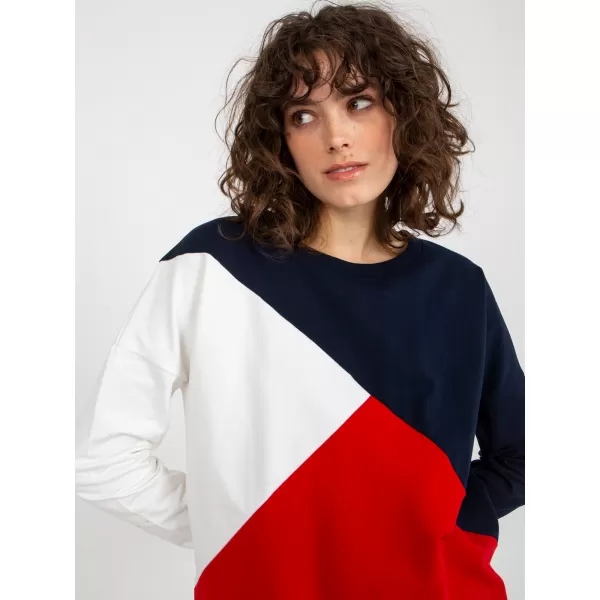  Dámská mikina RELEVANCE RV-BL-8463.41P NAVYY BLUE/RED 