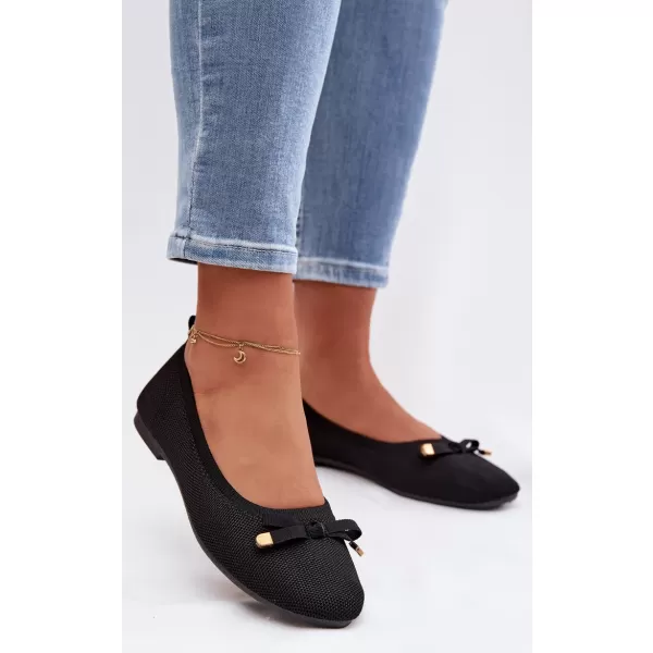  Dámské baleríny BOTO 25BL02-9048 BLACK 
