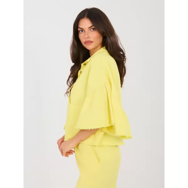  Dámská bunda RUE PARIS IT-KR-FL9998.85 BRIGHT YELLOW 