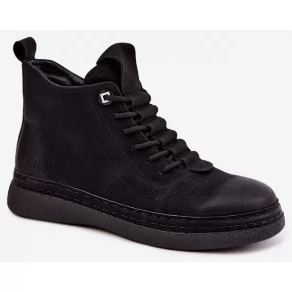  Dámské kotníkové boty ARTIKER 59C1121 BLACK 