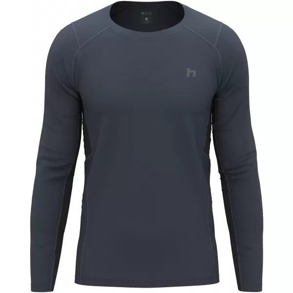  Pánské triko HANNAH TARAN L/S SKY CAPTAIN/ANTHRACITE 