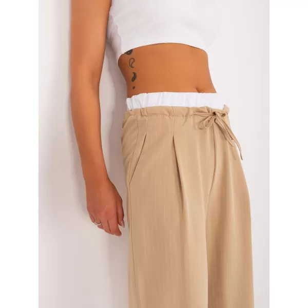  Dámské kalhoty ITALY MODA DHJ-SP-A7327TRT2.32 CAMEL 