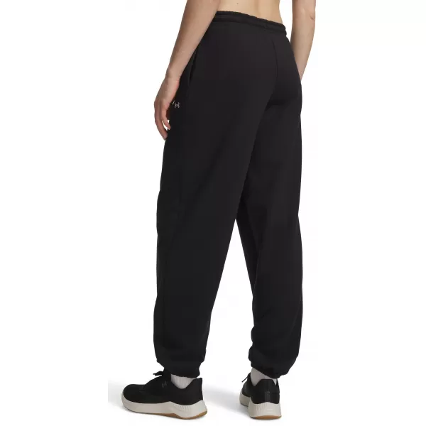  Dámské tepláky UNDER ARMOUR ICON FLC GYM PANT 6013546-009 ČERNÁ 