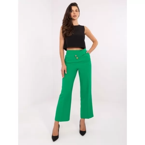  Dámské kalhoty RUE PARIS TO-SP-18150.02 GREEN 