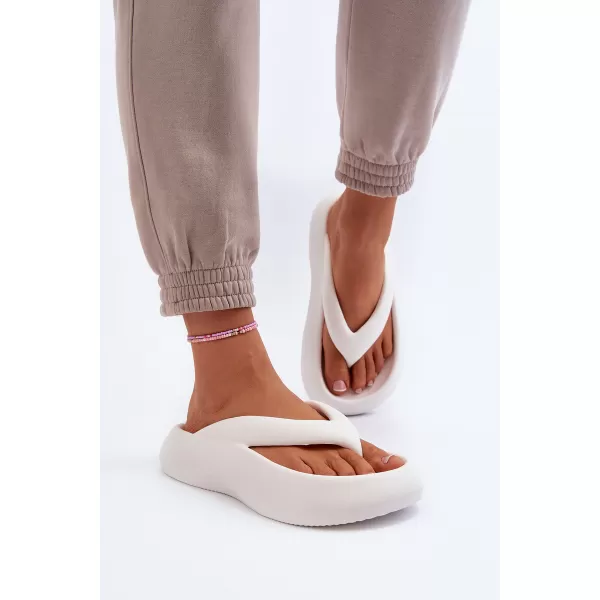  Dámské žabky BOTO SS-125 WHITE 