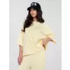 Dámská halenka RUE PARIS RV-BZ-A1188.63 BRIGHT YELLOW