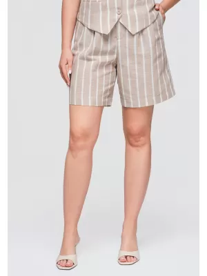 Dámské kraťasy OMBRE OW-ST-E0017 BEIGE