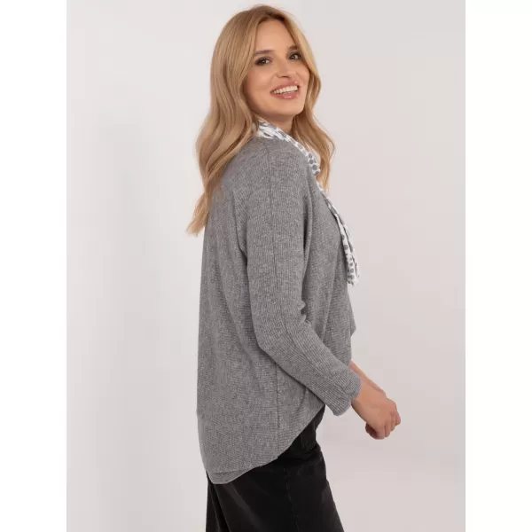  Dámská halenka ITALY MODA DHJ-BZ-19226.91 GRAY 
