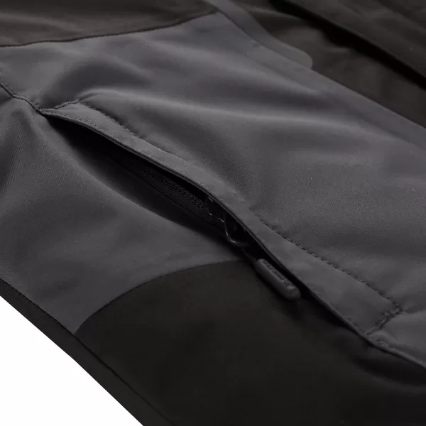  Dětská lyžařská bunda ALPINE PRO DEARO 3 BLACK 