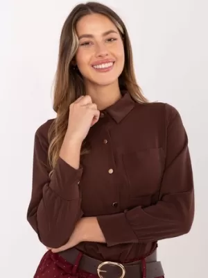 Dámská košile ITALY MODA MI-KS-4210.53 BROWN