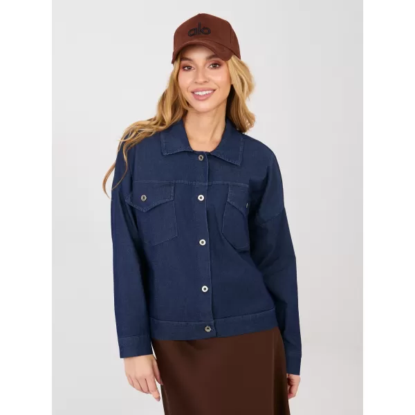  Dámská bunda RUE PARIS IT-KR-FL9568.29P NAVY 