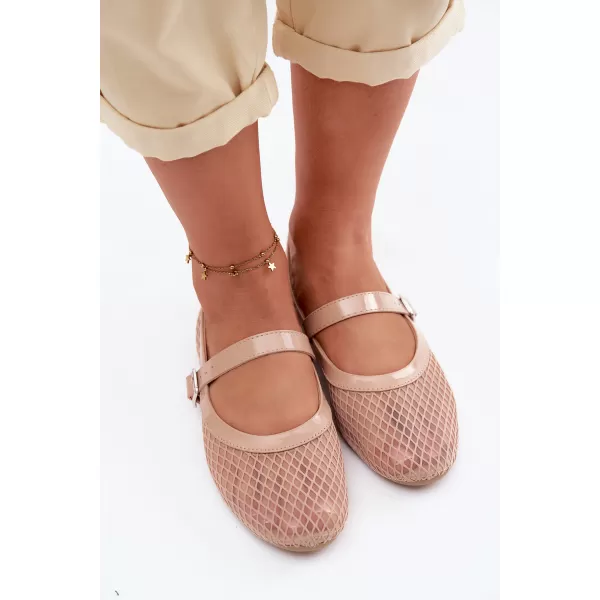  Dámské baleríny BOTO 26BL02-9968 BEIGE 