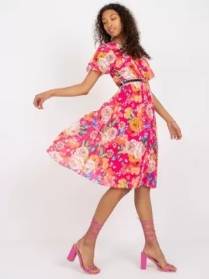 Dámské šaty ITALY MODA DHJ-SK-13162.92 DARK PINK