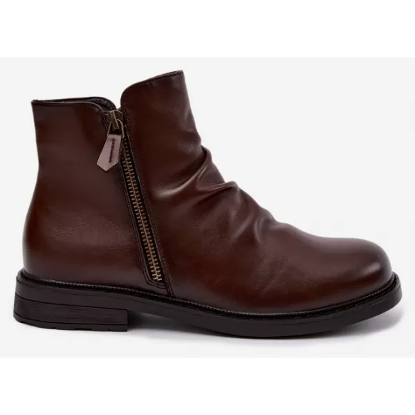  Dámské kozačky VINCEZA 58683 BROWN 