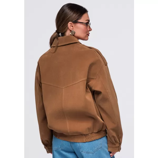  Dámská bunda OMBRE OW-JANP-0142 CAMEL 